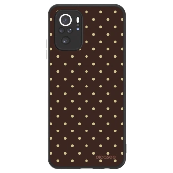 Obal pro Xiaomi Redmi Note 10S - Vanilla Dots & Chocolate