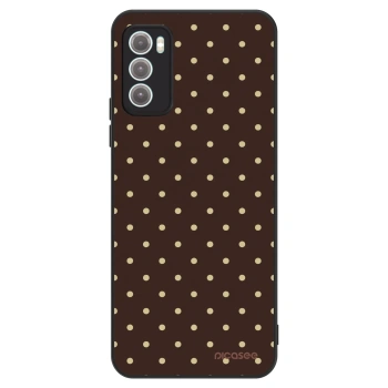 Obal pro Motorola Moto G60 - Vanilla Dots & Chocolate