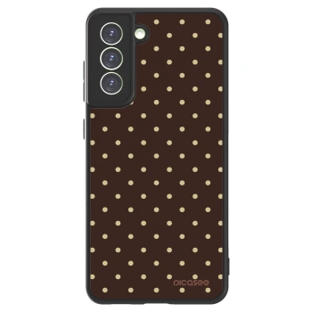 Picasee ULTIMATE CASE pro Samsung Galaxy S21 FE 5G - Vanilla Dots & Chocolate