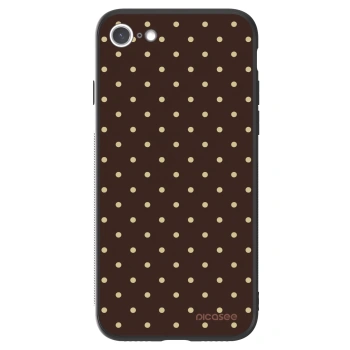 Picasee ULTIMATE CASE pro Apple iPhone SE 2022 - Vanilla Dots & Chocolate