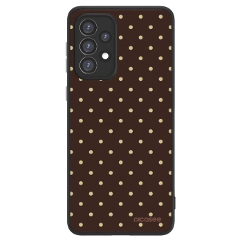 Picasee ULTIMATE CASE pro Samsung Galaxy A33 5G A336 - Vanilla Dots & Chocolate