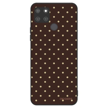 Obal pro Realme C21Y - Vanilla Dots & Chocolate
