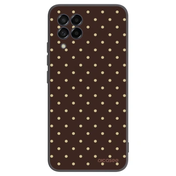 Obal pro Samsung Galaxy M53 5G - Vanilla Dots & Chocolate