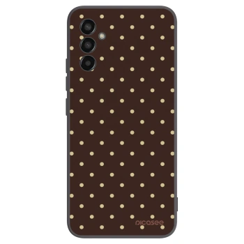 Obal pro Samsung Galaxy M13 M135F - Vanilla Dots & Chocolate