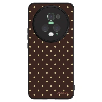 Obal pro Honor Magic5 Pro - Vanilla Dots & Chocolate