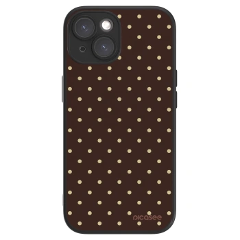 Picasee ULTIMATE CASE MagSafe pro Apple iPhone 15 - Vanilla Dots & Chocolate