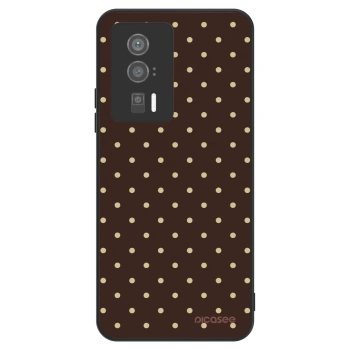 Obal pro Xiaomi Poco F5 Pro 5G - Vanilla Dots & Chocolate
