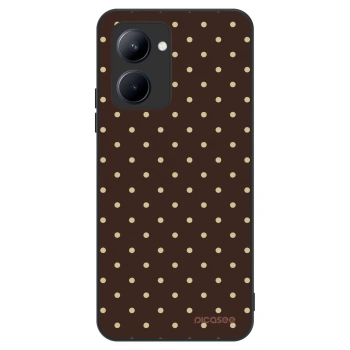 Obal pro Realme C33 (2023) - Vanilla Dots & Chocolate