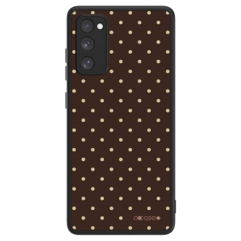 Picasee ULTIMATE CASE PowerShare pro Samsung Galaxy S20 FE - Vanilla Dots & Chocolate