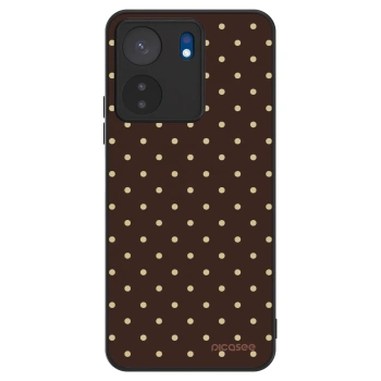Obal pro Xiaomi Redmi 13C 4G - Vanilla Dots & Chocolate