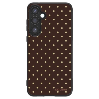 Picasee ULTIMATE CASE pro Samsung Galaxy A55 5G A556B - Vanilla Dots & Chocolate