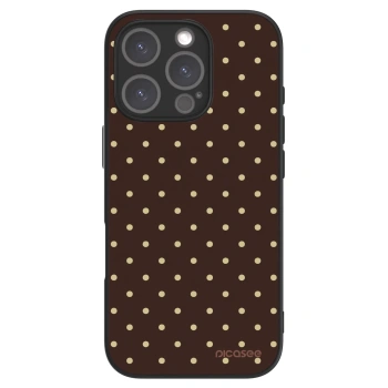 Picasee ULTIMATE CASE pro Apple iPhone 16 Pro - Vanilla Dots & Chocolate