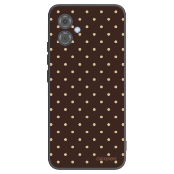 Obal pro Motorola Moto G14 - Vanilla Dots & Chocolate