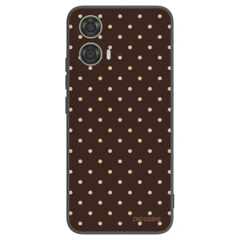 Obal pro Motorola Moto G24 - Vanilla Dots & Chocolate