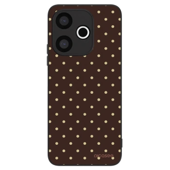 Obal pro Xiaomi Redmi 13 4G - Vanilla Dots & Chocolate