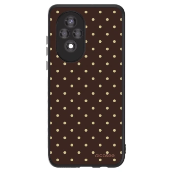Obal pro Honor 200 5G - Vanilla Dots & Chocolate