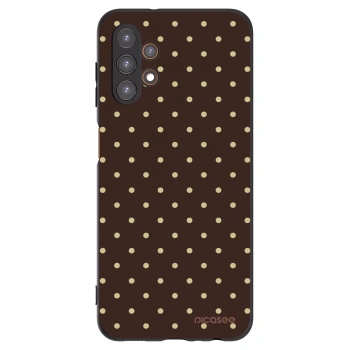 Picasee silikonový černý obal pro Samsung Galaxy A13 5G - Vanilla Dots & Chocolate