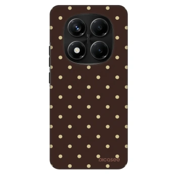 Obal pro Xiaomi Redmi Note 14 Pro+ 5G - Vanilla Dots & Chocolate