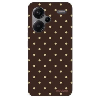 Obal pro Xiaomi Redmi Note 13 Pro+ 5G - Vanilla Dots & Chocolate