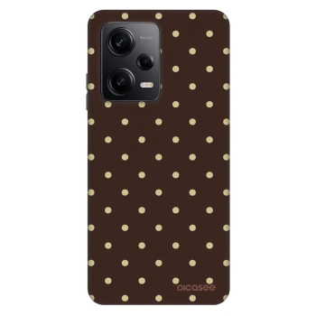 Obal pro Xiaomi Redmi Note 12 Pro 5G - Vanilla Dots & Chocolate
