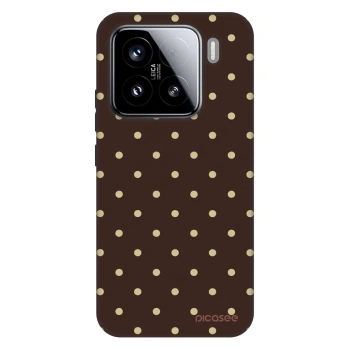 Obal pro Xiaomi 15 - Vanilla Dots & Chocolate