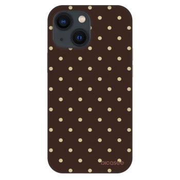 Obal pro Apple iPhone 13 mini - Vanilla Dots & Chocolate