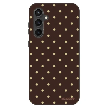 Obal pro Samsung Galaxy S23 FE S711B - Vanilla Dots & Chocolate