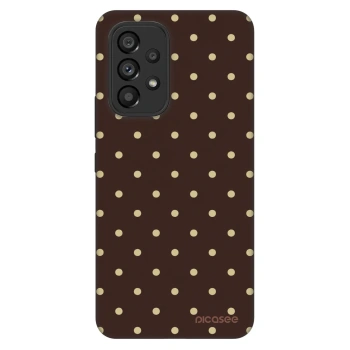 Obal pro Samsung Galaxy A53 5G A536 - Vanilla Dots & Chocolate