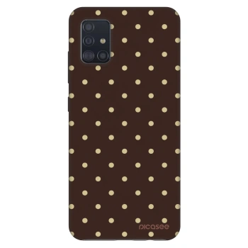 Obal pro Samsung Galaxy A51 A515F - Vanilla Dots & Chocolate