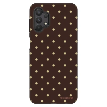 Obal pro Samsung Galaxy A32 5G A326B - Vanilla Dots & Chocolate