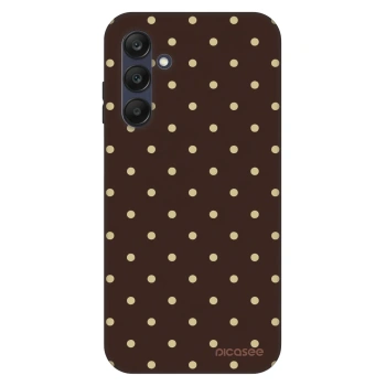 Obal pro Samsung Galaxy A25 A256B 5G - Vanilla Dots & Chocolate