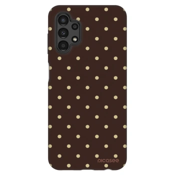 Picasee Fashion Case pro Samsung Galaxy A13 4G A135 - Vanilla Dots & Chocolate