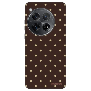 Obal pro OnePlus 12 5G - Vanilla Dots & Chocolate