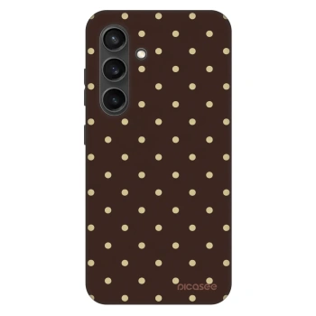 Obal pro Samsung Galaxy S24+ S926B 5G - Vanilla Dots & Chocolate