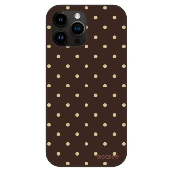 Obal pro Apple iPhone 13 Pro Max - Vanilla Dots & Chocolate