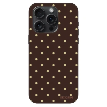 Obal pro Apple iPhone 15 Pro - Vanilla Dots & Chocolate