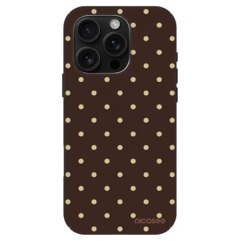 Obal pro Apple iPhone 16 Pro - Vanilla Dots & Chocolate