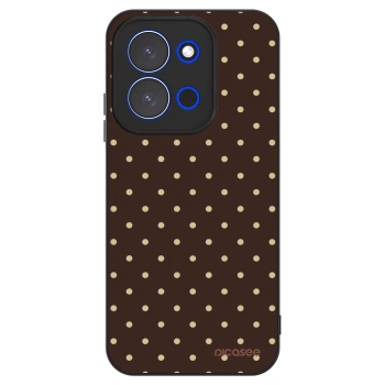 Obal pro Xiaomi Redmi 15C 4G - Vanilla Dots & Chocolate