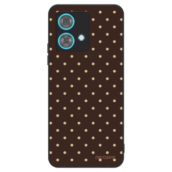 Obal pro Motorola Edge 40 Neo - Vanilla Dots & Chocolate