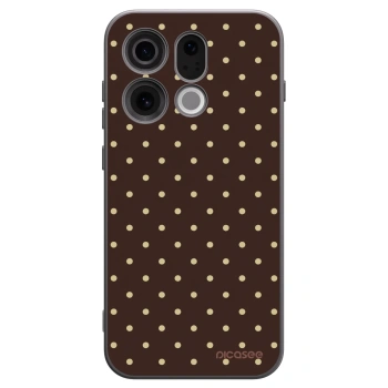 Obal pro OPPO Find X9 - Vanilla Dots & Chocolate