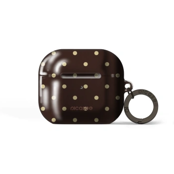 Obal pro Apple AirPods 3 - Vanilla Dots & Chocolate