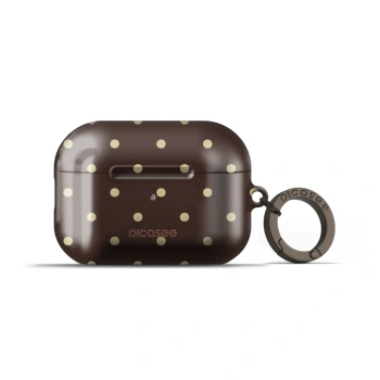 Obal pro Apple AirPods Pro 1 - Vanilla Dots & Chocolate