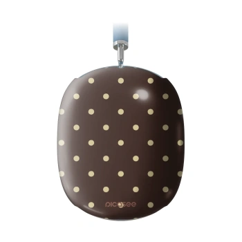 Obal pro Apple AirPods Max - Vanilla Dots & Chocolate