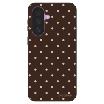 Obal pro Samsung Galaxy A57 5G - Vanilla Dots & Chocolate