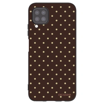 Picasee silikonový černý obal pro Huawei P40 Lite - Vanilla Dots & Chocolate