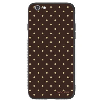 Obal pro Apple iPhone 6/6S - Vanilla Dots & Chocolate