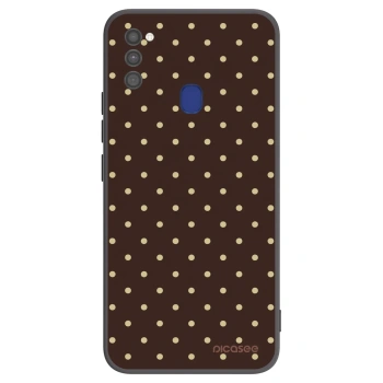Obal pro Samsung Galaxy M21 M215F - Vanilla Dots & Chocolate