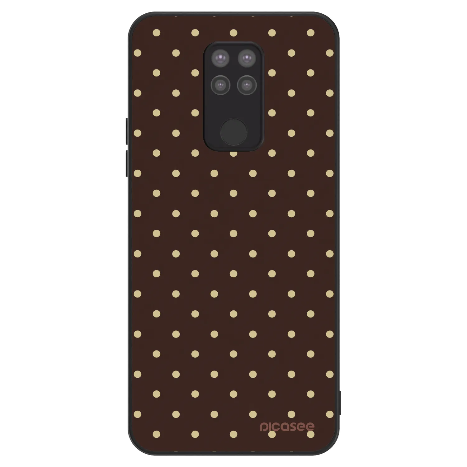 Picasee ULTIMATE CASE pro Xiaomi Redmi Note 9 - Vanilla Dots & Chocolate