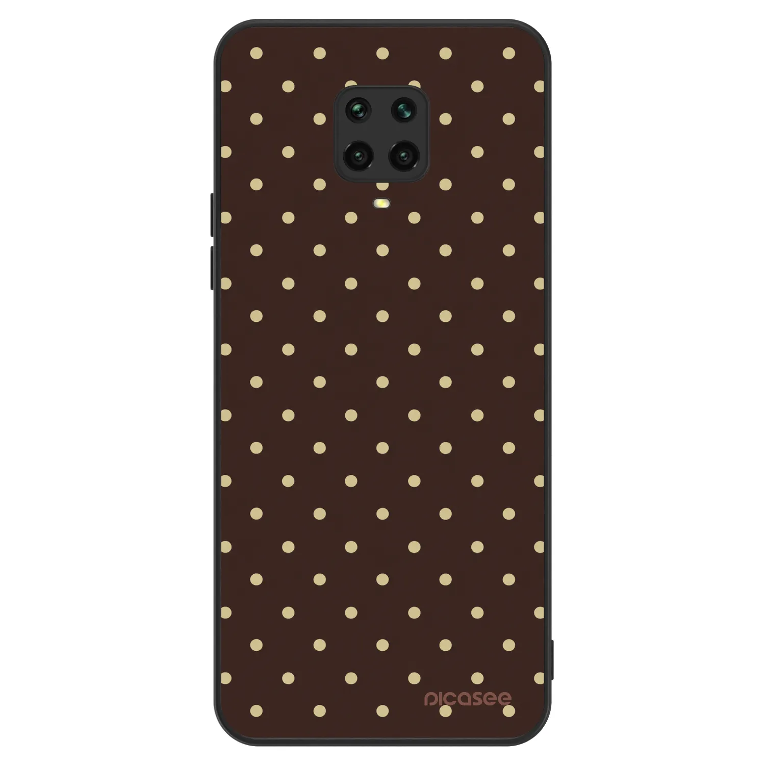 Picasee ULTIMATE CASE pro Xiaomi Redmi Note 9 Pro - Vanilla Dots & Chocolate