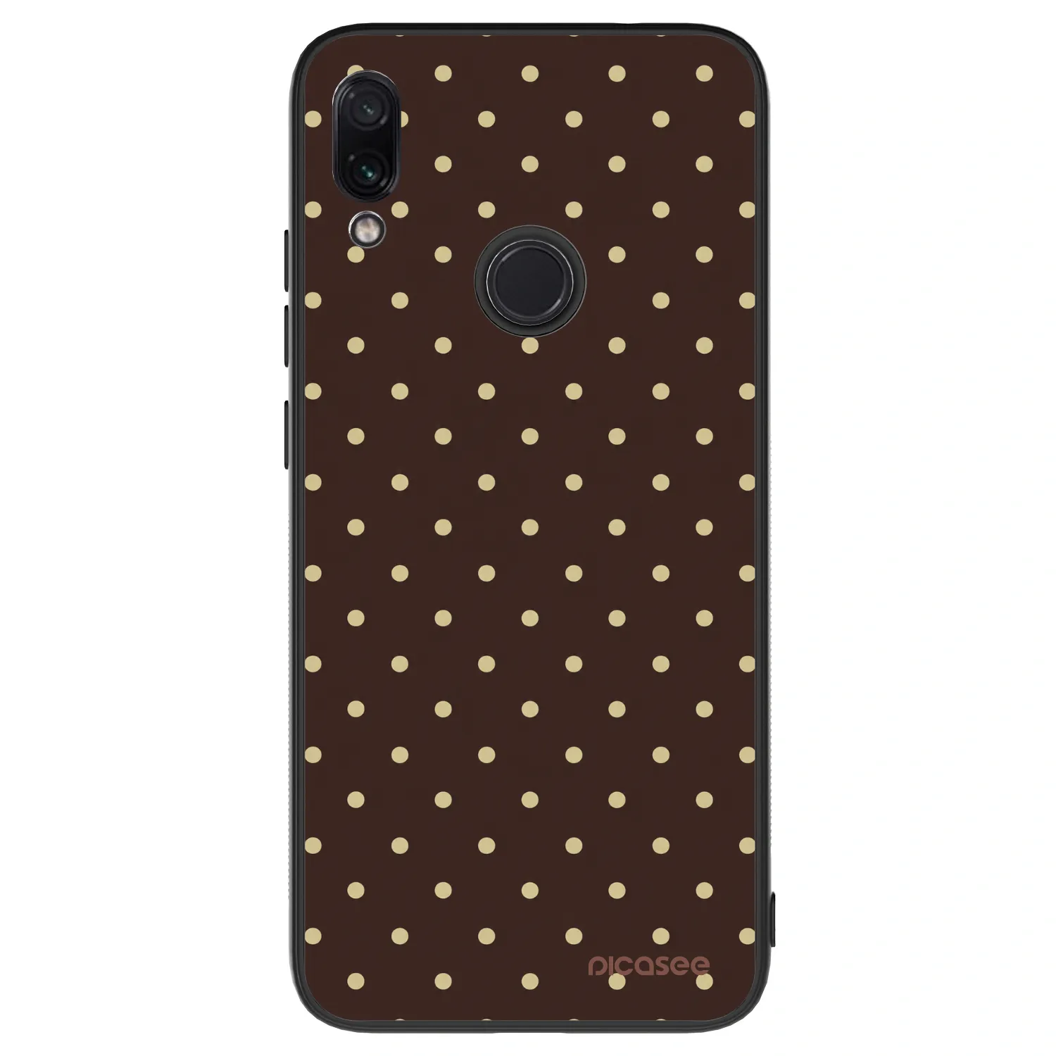 Picasee ULTIMATE CASE pro Xiaomi Redmi Note 7 - Vanilla Dots & Chocolate